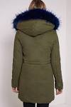 Parka Coats Jackets: Fur Collar, Hoode Khaki More