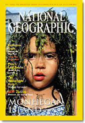 National Geographic magazine cover