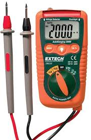 DM220 LCD Multimeter, 200mA ac Max, 200mA dc Max, 600V ac ...