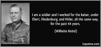 I am a soldier and I worked for the kaiser, under Ebert ... via Relatably.com