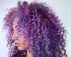 Image de Lavender Curly Hair