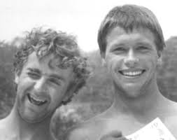 Former Laser-sailor, Julian Redman, 21, (above right) and crew, Kevan Gibb, 24, were plainly superior whenever the ... - 86G1