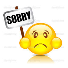 Image result for sorry