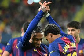 Raphinha Y Yamal Apuntalan El Liderato Del Barça En Villarreal