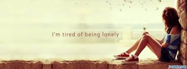 lonely girl quote Facebook Cover timeline photo banner for fb via Relatably.com