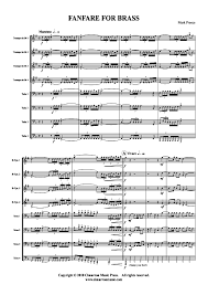 Fanfare (4x Tromp, 4x Tuba) Mark Preece - CMP1758_thumb