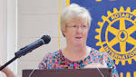  New senior center director stops by Rotary