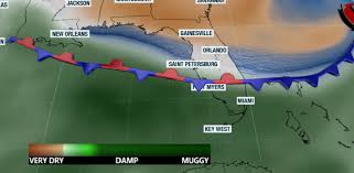 Florida's soggy, but a front to bring drier, cooler air for some