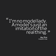 Model Quotes. QuotesGram via Relatably.com