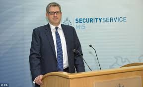 Image result for Andrew Parker, director-general of Britain's MI5 intelligence service