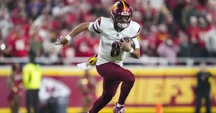 Athan Kaliakmanis takes over at quarterback for the Washington Commanders