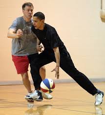 Image result for picture of obama playing basketball