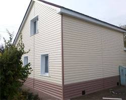 Оздоблення фасаду сайдингом