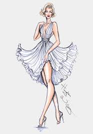 Image result for simple dress fashion design sketch