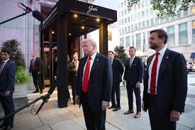 Protests Disrupt Trump's D.C. Restaurant Visit
