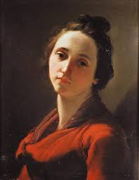 Portrait of Giovanna Spisani, the artist&#39;s wife - Gaetano Gandolfi - portrait_giovanna_spisani_art_hi
