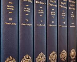 Image of Oxford English Dictionary (OED)
