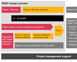 SPAC merger processの画像