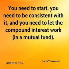 Compound interest Quotes - Page 1 | QuoteHD via Relatably.com