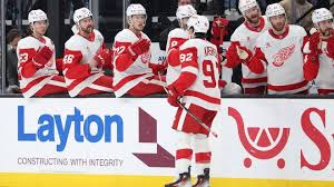 Detroit Red Wings Break Losing Streak with 5-1 Victory Over Utah Hockey Club