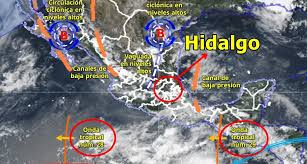 Por onda tropical 29, habrá lluvias en casi todo Hidalgo este jueves