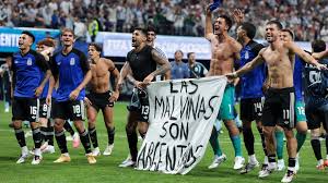 World Cup 2026: Argentina face fine for displaying Falklands banner after beating England