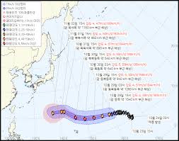 태풍 '인파' 더 강해진다…시속 198㎞ 강풍, 한반도 영향은?
