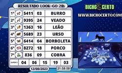 resultado jogo de bicho ontem