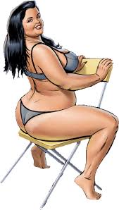 Resultado de imagem para chubby pin up