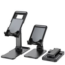 Universal Tablet Phone Holder Folding Desktop Phone Stand | Daraz.com.bd