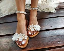 Image of Sandals wedding shoes