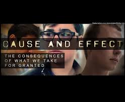 CAUSE AND EFFECT - The Consequences of What We Take for Granted. EVERYONE should watch and share this short video. Please take just 5 minutes to watch, ... - CAUSE%2BAND%2BEFFECT%2B-%2BThe%2BConsequences%2Bof%2BWhat%2BWe%2BTake%2Bfor%2BGranted