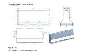 Jersey Barrier Mon - MonaPrecast