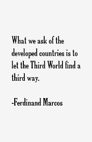 Ferdinand Marcos Quotes &amp; Sayings via Relatably.com