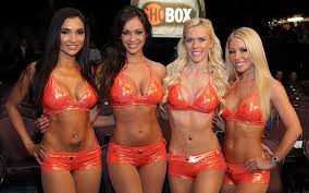 Resultado de imagem para ring girls in boxe