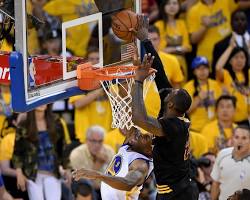 LeBron James' Game 7 block on Andre Iguodala to win the 2016 NBA Finals for the Cleveland Cavaliers