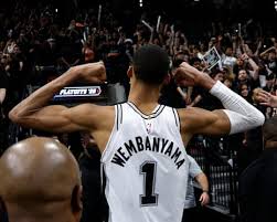 Wembanyama’s ‘extremely difficult’ defense helps Spurs to first playoff series win since 2017