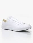 Converse white leather trainers