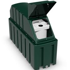 1350 Litre Plastic Bunded Oil Tank - Tuffa Tanks 1350SLB