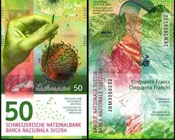 50 Swiss Franc banknote的圖片