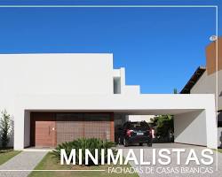 Imagem de Fachada de casa minimalista contemporânea