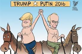 Image result for trump and putin bromance cartoons