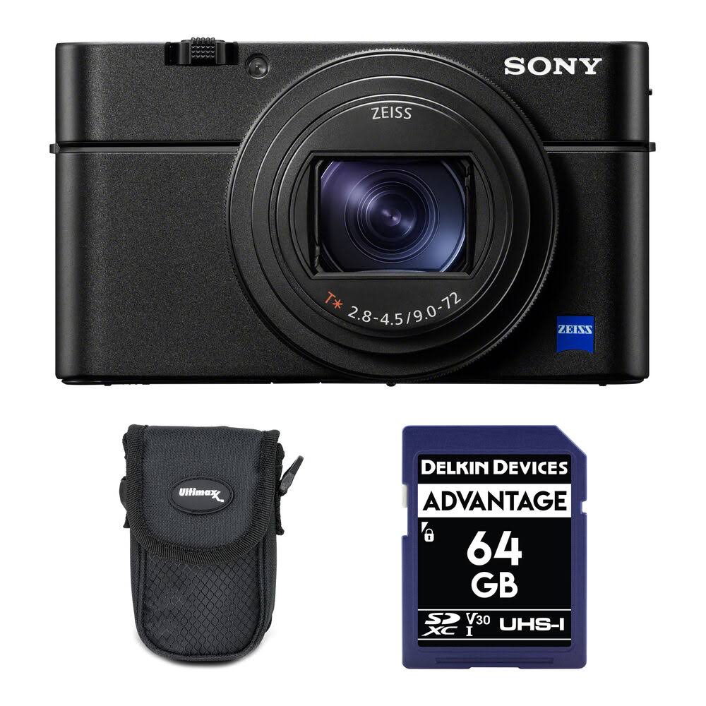 Sony RX100 VII Digital Camera with Basic Bundle