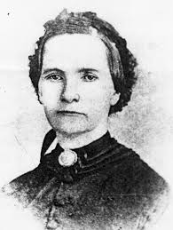 Joanna Troutman. (1818-1879) became famous for designing the Texas state flag in 1835 during time Texas was fighting for its independence against Mexico. - JoannaTroutmanPope,fromBettyMeyer