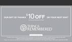 Coupon codes for things remembered