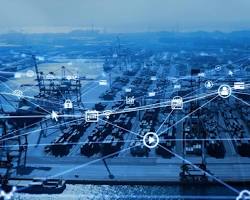 صورة smart ports automation container terminal logistics