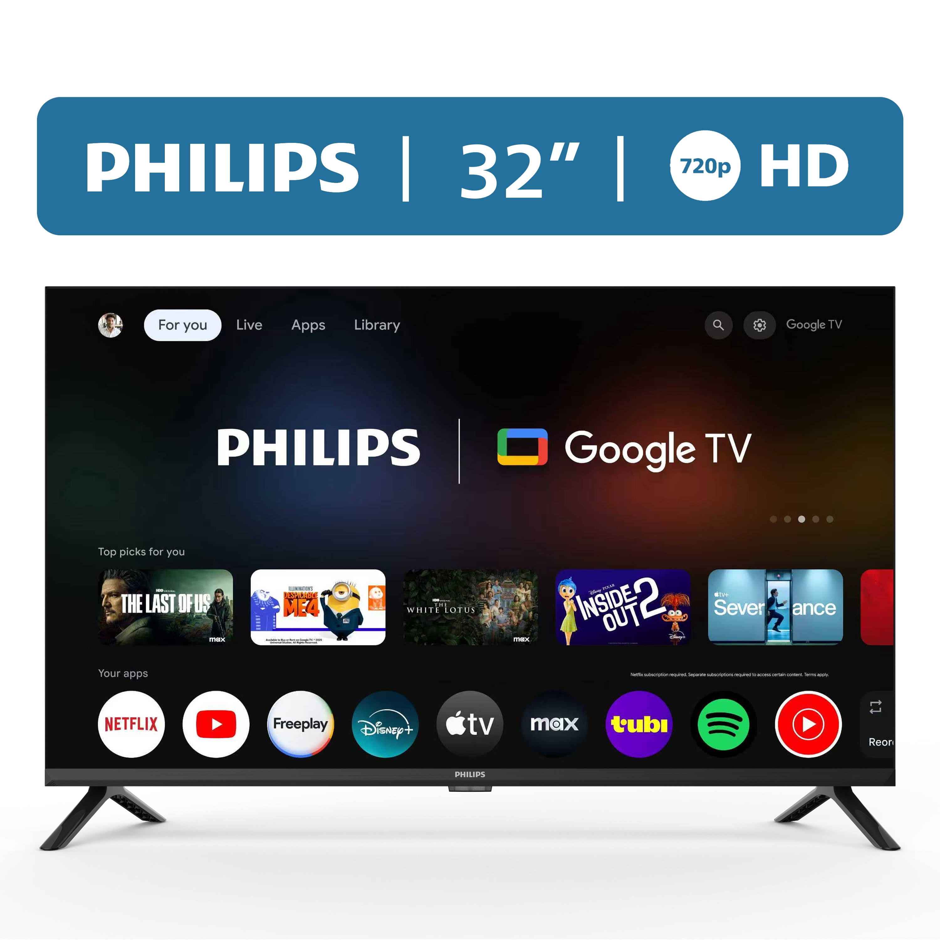 Philips 32" Class HD Google Smart LED TV