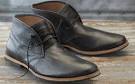 Mens black chukka boots