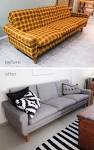 DIY: HOW TO REUPHOLSTEOFA - ALOWORLD -