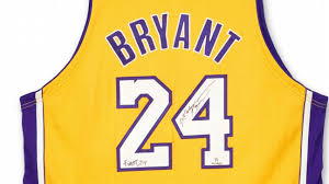 Kobe Bryant's First No. 24 Lakers Jersey Sells for $889K at Auction